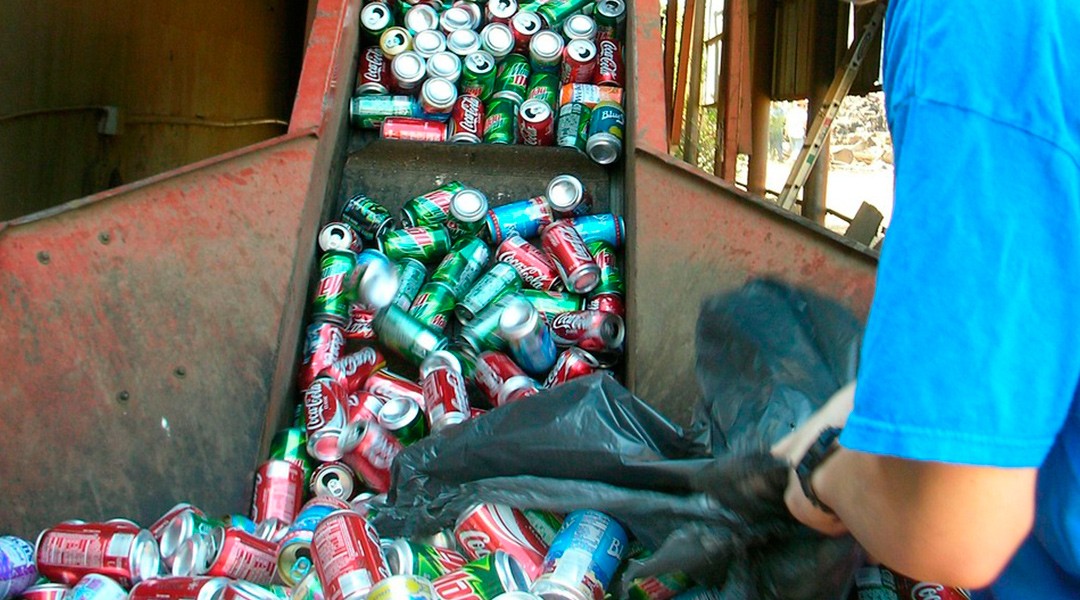 Reciclaje de latas